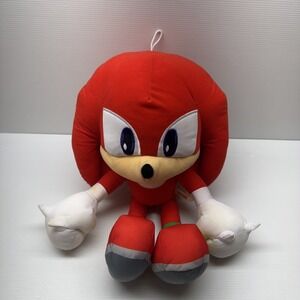 Toy Factory Sonic the Hedgehog Knuckles the Echidna Plush 18" SEGA
